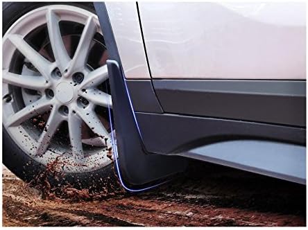 4pcs Plastic Tire Mudguard Splash Guards Mudguard Mud Flaps Compatible for Ford EcoSport 2018 2019 2020 2021 2022 2023 2024 2015 2026