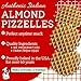 Little Pepi’s Traditional Italian Pizzelles, Almond Flavor, Thin & Crispy Waffle Cookies, Made with Farm Fresh Eggs, Authentic Family Recipe Since 1963, Light Sweet Italian Treat for Coffee & Gifting, 7 oz