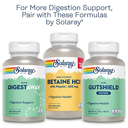 Image of SOLARAY L-Cysteine 500 mg, Digestion, Hair, Skin and Nails Support Supplement, Master Antioxidant, Lab Verified, 30 Servings, 30 VegCap