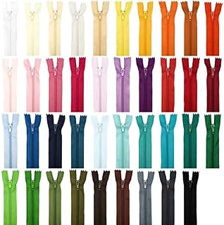 Zips sorted zippers Set of 39 Multicolor