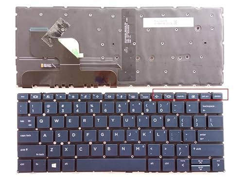 US/SP/PO V HP ELITE Dragonfly G2 MAX 13.3 obNCgm[gp\R̃L[{[h [tȒPn (Color : US No phone key)