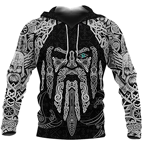 Sweat à capuche Viking zippé pour rompre avec la monotonie des vêtements