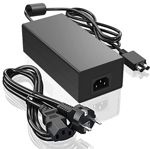 NOPWOK Adaptateur secteur pour Xbox One Brick Power, chargeur CA, avec câble de charge UE, 100 à 240 V, version silencieuse Cover