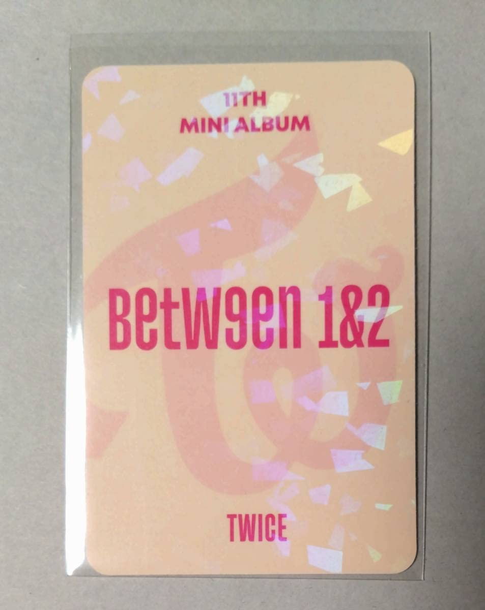 Amazon.co.jp: TWICE BETWEEN 1&2 SOUND WAVE 特典 ホログラム