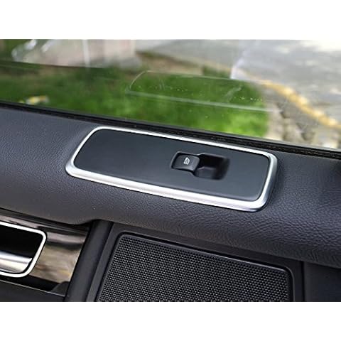 METYOUCAR For Land Rover Discovery 4 2009-2016 ABS Chrome Car Window Lift Button Switch Frame Cover Trim For Range Rover Sport 2010-2013 Cover