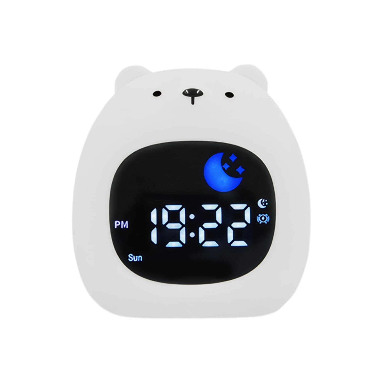 YIXANNX Kids Alarm Clock With Night Light Gro Clock Sleep Trainer And