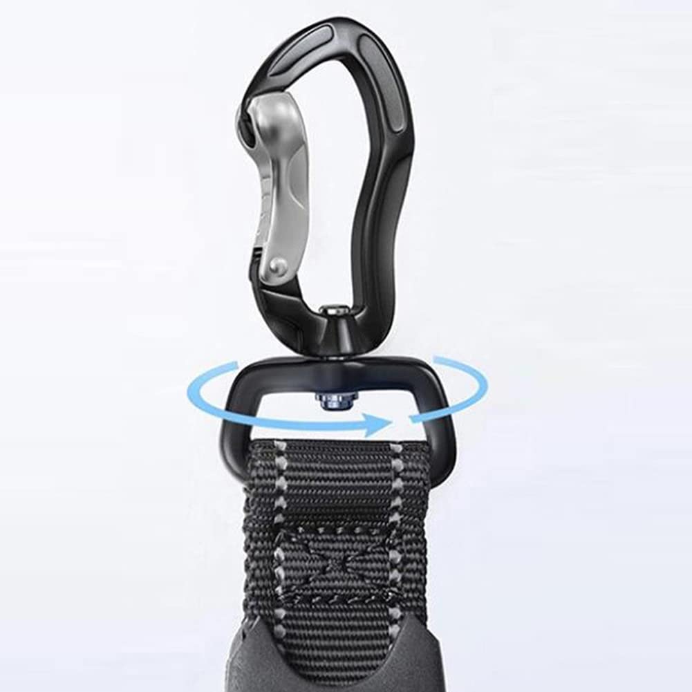 XIZONLIN Climbing Carabiners Clip Aluminium Alloy Swivel Carabiner for Dog Leash Keychain Hammock Traveling Camping Outdoor Activities Durable - Image 3