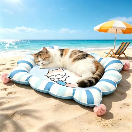Coussin de refroidissement pour chat mignon parfait pour le camping et la maison