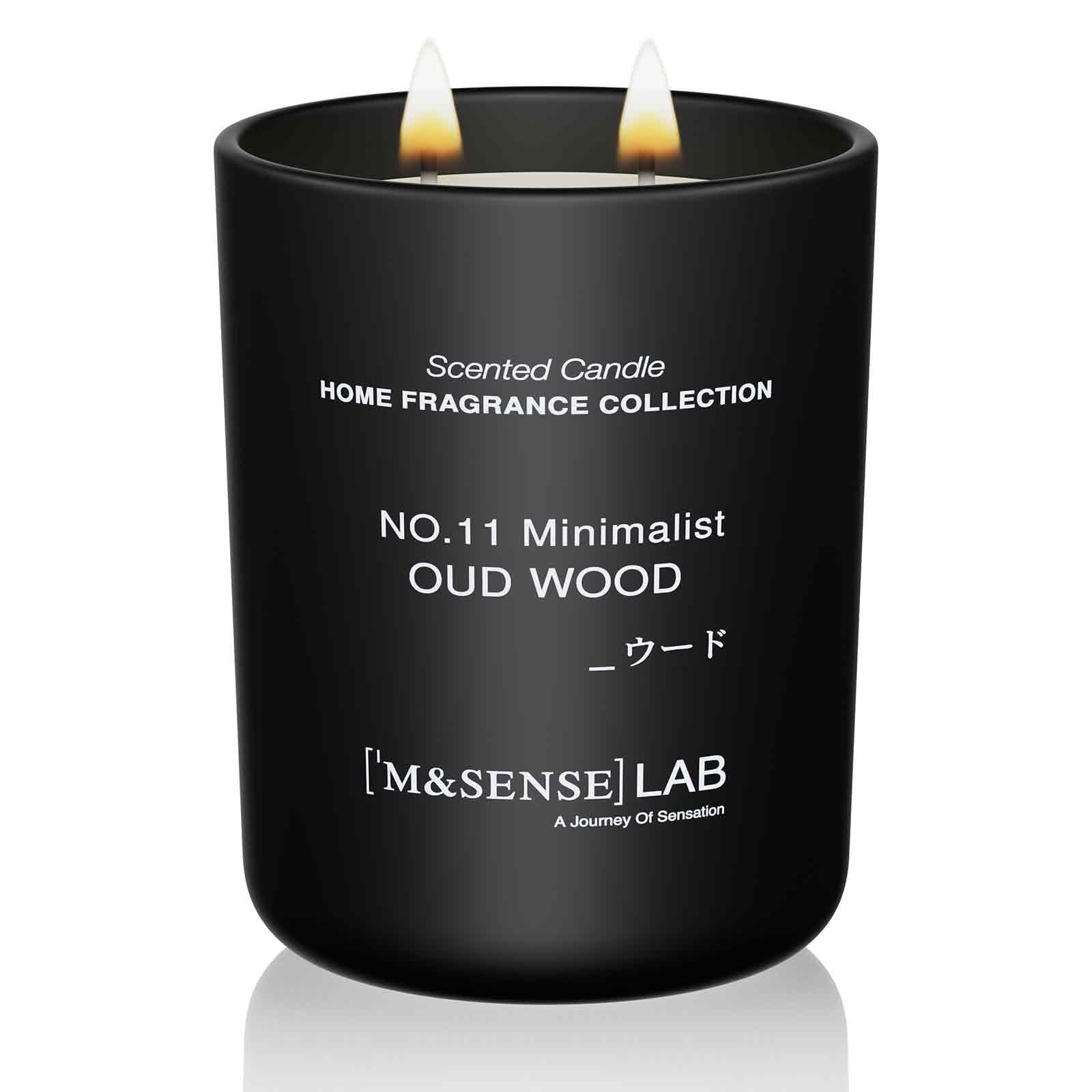 M&SENSE Duftkerzen im Glas - Natursojawax Kerze 150g 30h Brenndauer, Geschenk für Frauen und Männer, Einfaches Design, Aromatherapie für Zuhause, Bad, Yoga Entspannung