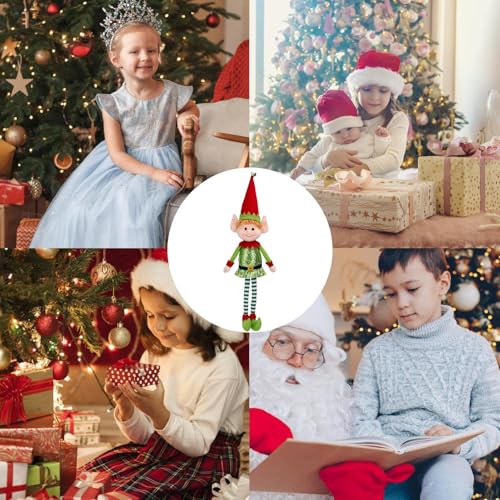 Elfes pour Noël polyvalents, accessoires de décoration à poser - 4