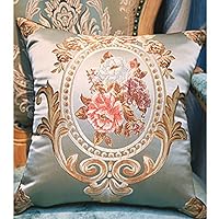 海外買い付け★クッションカバー★ビーズ・ビジュー・ベロア・サテン Amazon｜サテンクッションカバー 45x45cm,2パック スローピロー