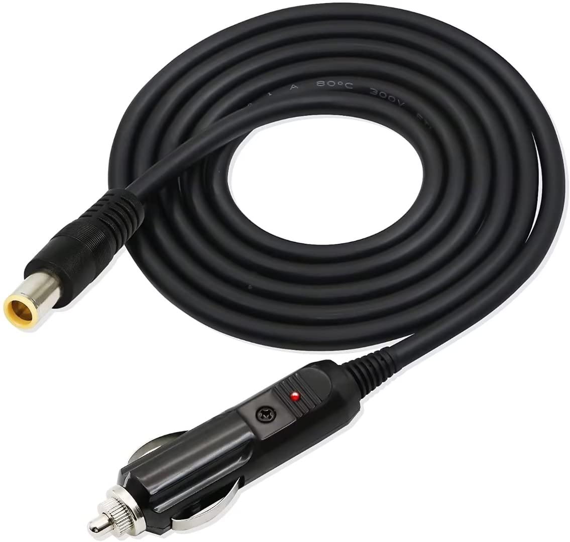 SinLoon 12 V DC 8 mm自動車シガレット点火器ケーブル、DC 7909 7.9 x 5.5 mm車載充電器電源ケーブル、12 V車載DVR、Bluetoothスピーカー、カメラ、GPS、BLUETTI EB3A 、ノートパソコン
