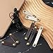12 Pcs Leather Cord Organizer, 2 Sizes Snap Cord Keepers Portable Strap Keepers for Travel, USB Charging Cable Strap Winder Earphone Wrap Men Women