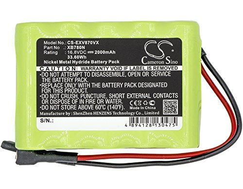 BCXY Battery Replacement for Shark XB780N SV780N SV780_N SV760