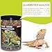 JADINGSFARM Freeze Dried Grasshoppers – 4.5 Oz High Protein Freeze Dried Grasshoppers for Reptiles, Food for Bearded Dragons Lizards, Geckos, Birds, Hedgehogs