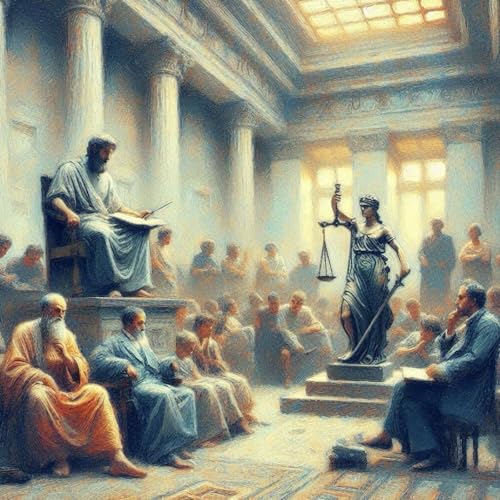 #379 - Justice Without a Gavel: Living Fairness the Stoic Way Podcast Por  arte de portada