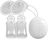 Electric Breastfeeding Pump - Double Breast Pump Strong Suction Electric Breastfeeding Pump | Handsfree Low Noise Milk Pump Portable Breastfeeding Accessories for Women