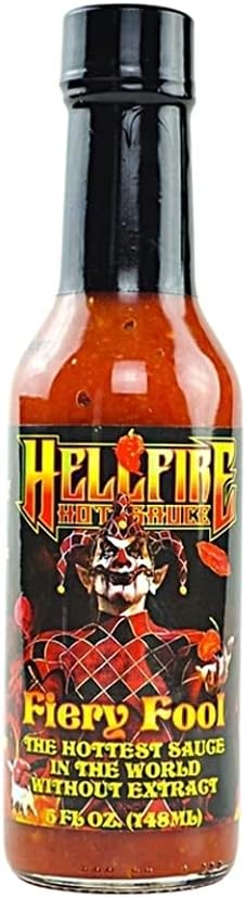 Fiery Fool - The Hottest Sauce in The Universe Without Extract