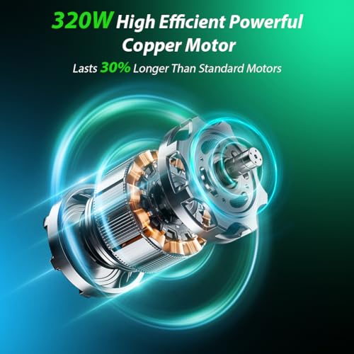 Image of LifePlus 24 Inch Industrial Drum Fan High Velocity Floor Shop Fan 3 Speed, Heavy Duty Metal Air Circulator with Adjustable Tilt & Large Wheel for Warehouse, Garage, Factory, Patio, Barn, Green