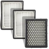 3 Pack K3010 HEPA Filter for Kenmore BU4022 / BU4050 / BU4020 / BU4018 / BU3040 / DU2012 / DU2015 / DU5080 / DU5092 / DU2001 Upright Vacuum Cleaner, Washable & Reusable Filter Accessories Set