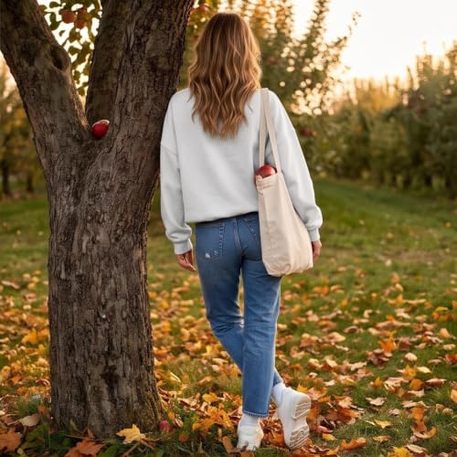 3/4 Zip Pullover Womens Oversized Warm Fleece Mock Neck Sweatshirt - image 7
