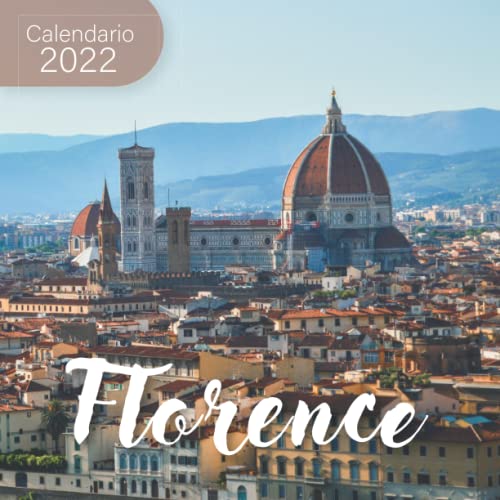 Calendario 2022 Florence original format carré pour la maison - 2