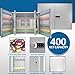 Barska 400-Position Key Cabinet with Digital Lock – Adjustable Numbered Hooks, Color-Coded Tags, Log Sheet, Wall Mount – for Home, Office, Property Management