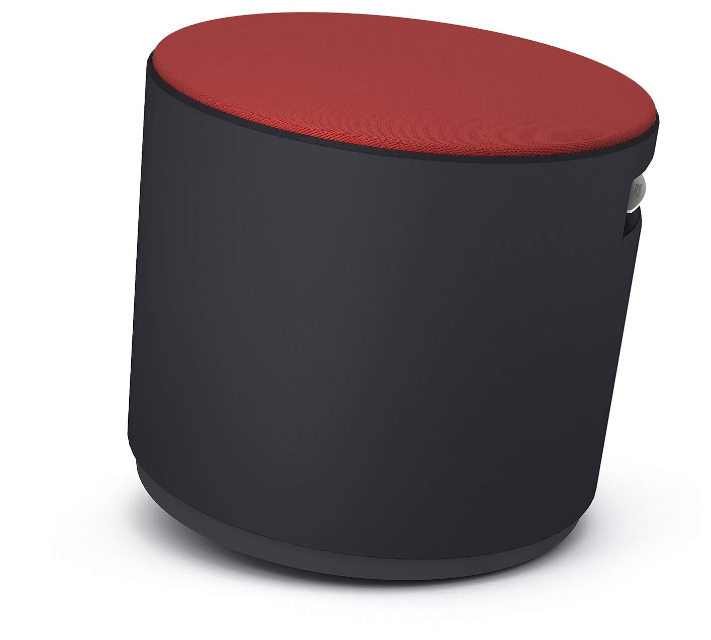 Turnstone by Steelcase Buoy, Scarlet Fabric, Black