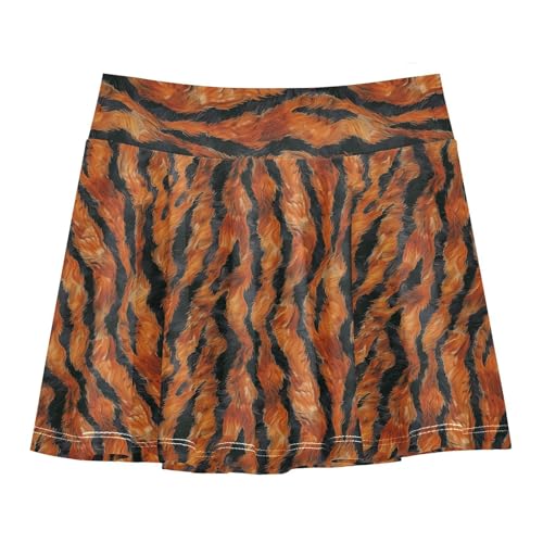 visesunny Girl's Golf Skirt Athletic Floral Tennis Skort Performance Short with Double Layer Pockets XS-XL