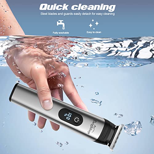 Brightup Beard Trimmer For Men - 22 Piece Beard Grooming Kit With Hair Clippers, Electric Razor, Ipx7 Waterproof Mustache, Face, Balls, Nose, Ear, Body Shavers - Ideal Gifts, Yh-7282 #TOP5