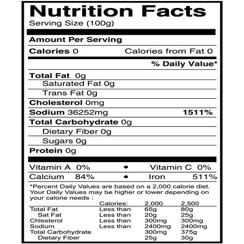 Miniatura 4 de Sal negra Kala Namak (2.2lbs)