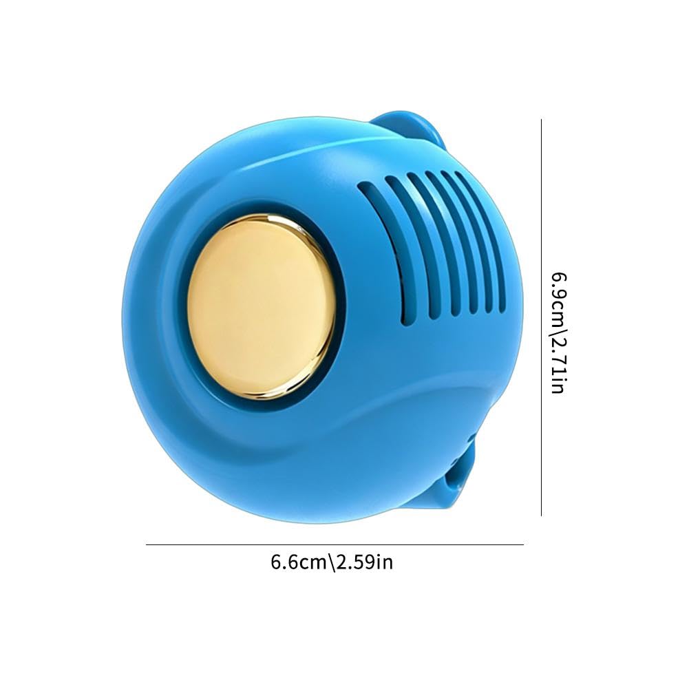 Portable Silent Mini Bladeless Fan, Clip On Waist & Neck Fan, New Rechargeable Clip-On Hands-Free Fans 3 Speeds - Image 9