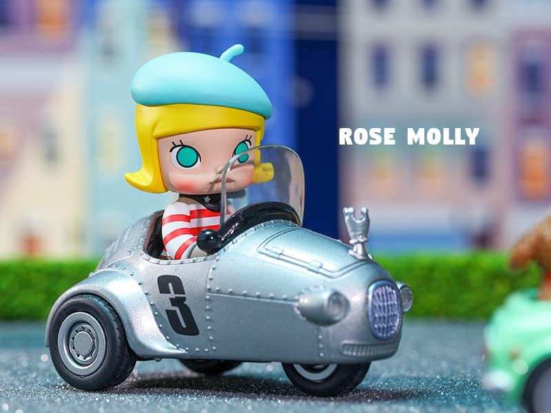 Amazon | POP MART MOLLY CAR CAR シリーズ 合金&PVC&ABS製 