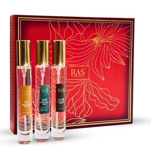 Image of RAS Luxury Oils Elements Perfume Gift Set | 3 x 10ml EDT | Luxury Fragrance Gift Set for Men & Women