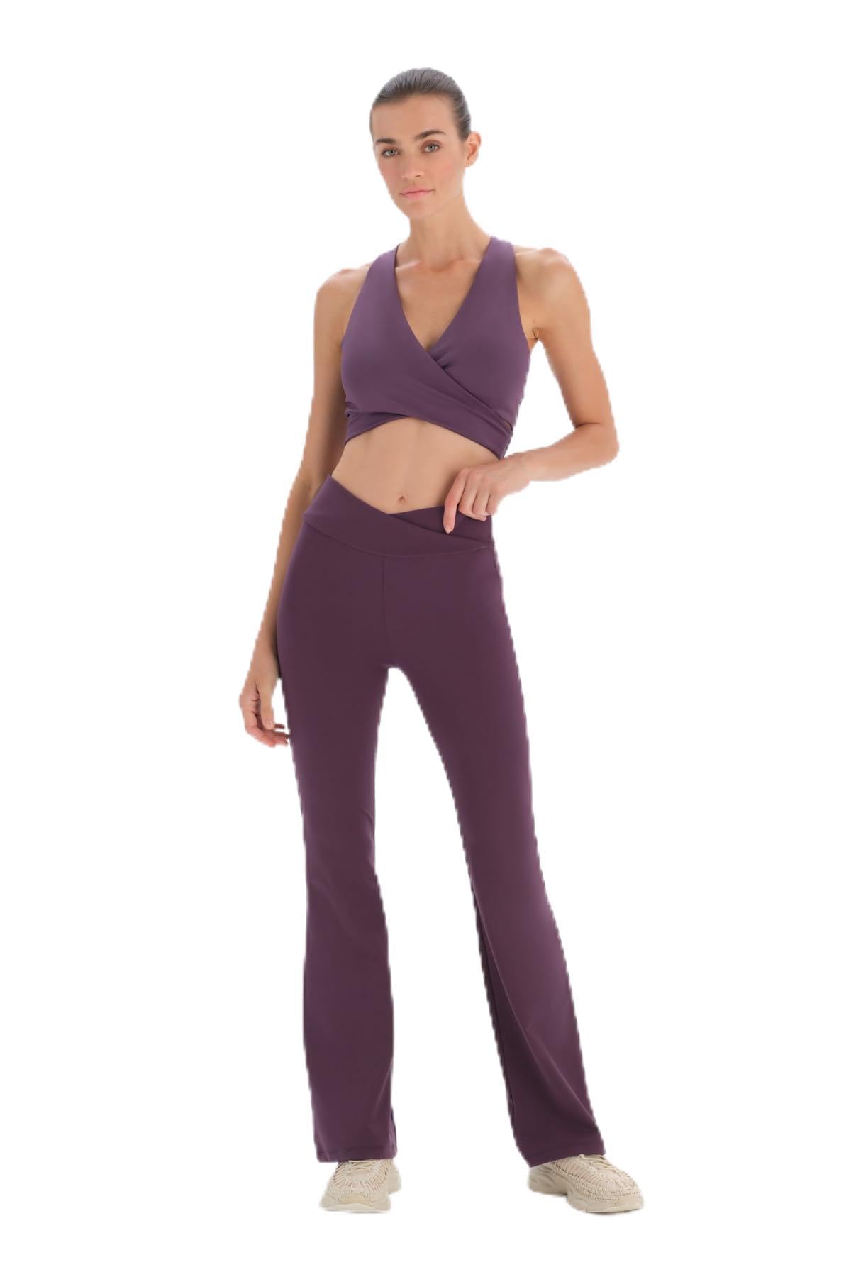 Dagi Women's Damson Slim Fit Leggings, Damson,M