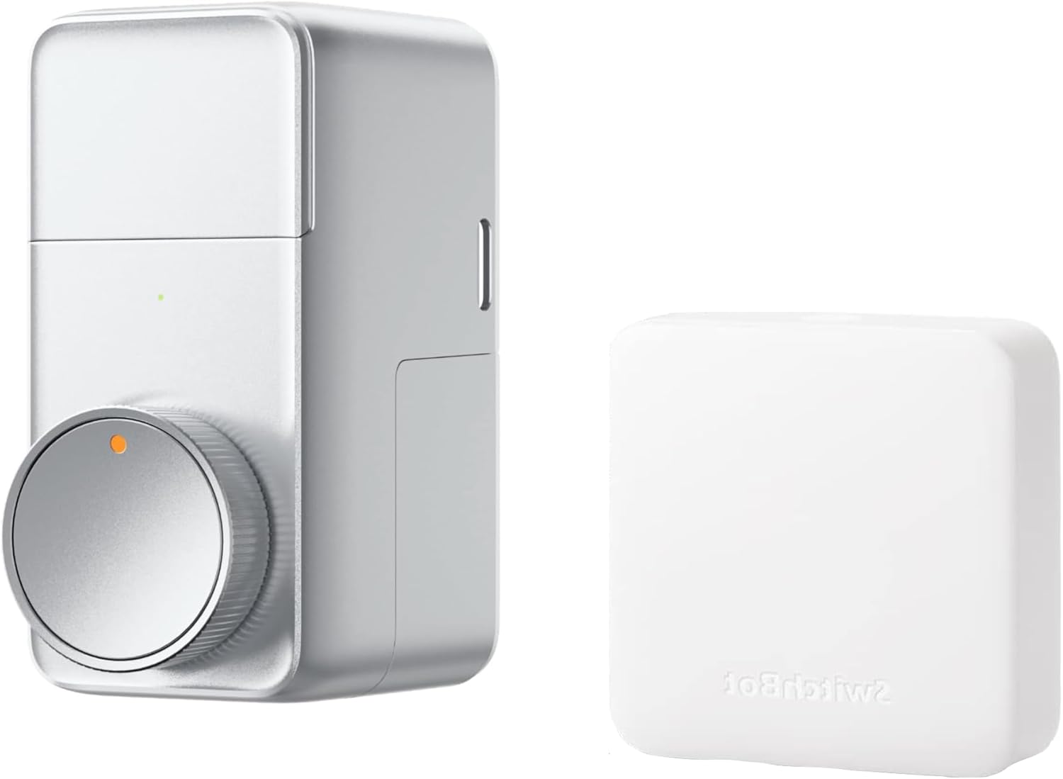 SwitchBot Smart Lock Pro with hub mini, Keyless Entry Door Lock, Smart Door Lock Front Door, Electronic Smart Deadbolt, Fits Your Existing Deadbolt in Minutes, Add SwitchBot Hub2 to Support Matter