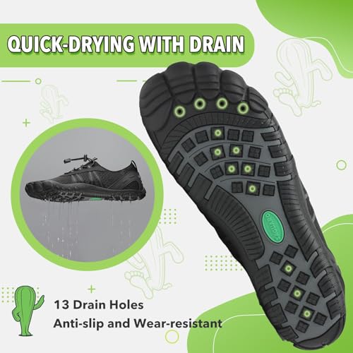 Miniatura 2 de Saguaro Zapatos De Agua Hombre Mujer Escarpines Zapatillas De Playa Surf Natación Secado Rápido Calzado Descalzo Gr.38