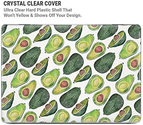 Skinit Case + Skin Compatible with MacBook Air 13in M1 (2021) - Bouffants and Broken Hearts Avocados Design