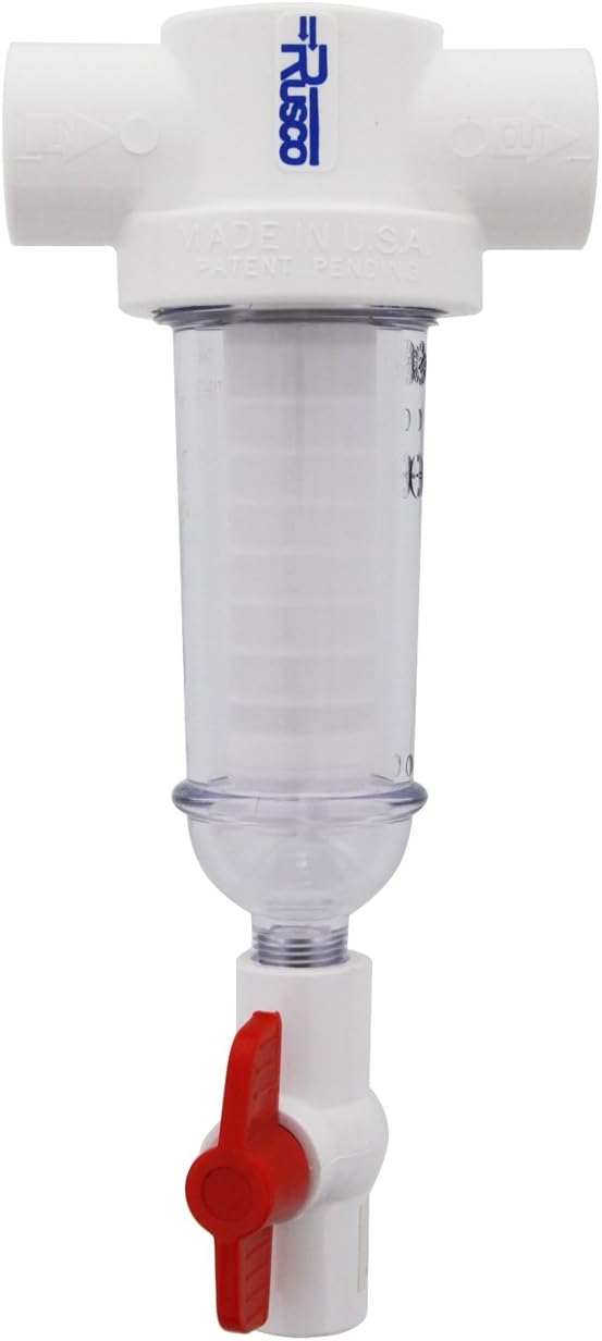 Rusco 1-140-F Spin-Down Sediment Filter with Polyester Screen