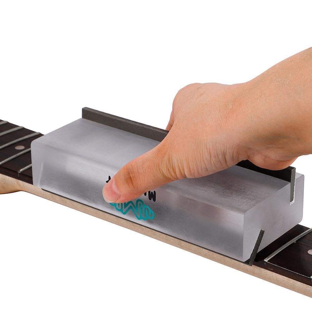 Lima Liutaio Per Tasti Chitarra – Legno E Metallo – Profilo Smussato (Made In USA) – Alnicov