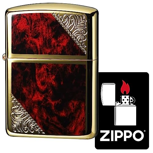 Encendedor Zippo 162GW-RM de latón con diseño veneciano miniatura 1
