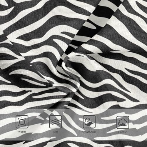 Black White Zebra Stripes Girl Underwear, Toddler Girl Briefs, Girls Underwear Cotton, 2–8 Years3