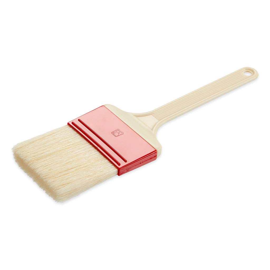 Thermohauser Brush with Natural, Long Design, Width 7.5 cm, Bristle Length Approx. 5.5 cm, Handle: PA