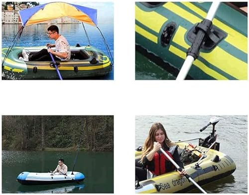 Kayak gonflable pliable deux personnes pour stocker sans encombre - 7