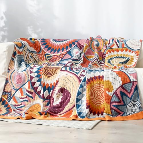Couverture Cosy Confortable Décorative pour Soirées Canapé en Automne