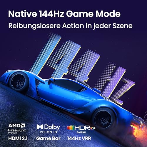 Hisense 75E7DS PRO Fernseher 75 Zoll, 4K UHD QLED, Smart TV, Hi Concerto, 144 Hz Game Mode, QLED Colour, Dolby Vision Atmos, Filmmaker… – Ansicht 4