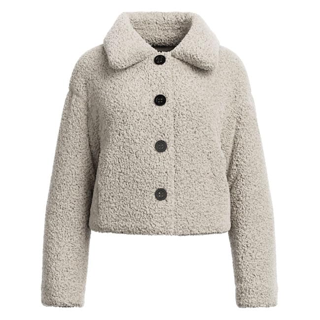 Amazon | [タトラス] MAMATETA ママテータ ショート丈 ボアジャケット  