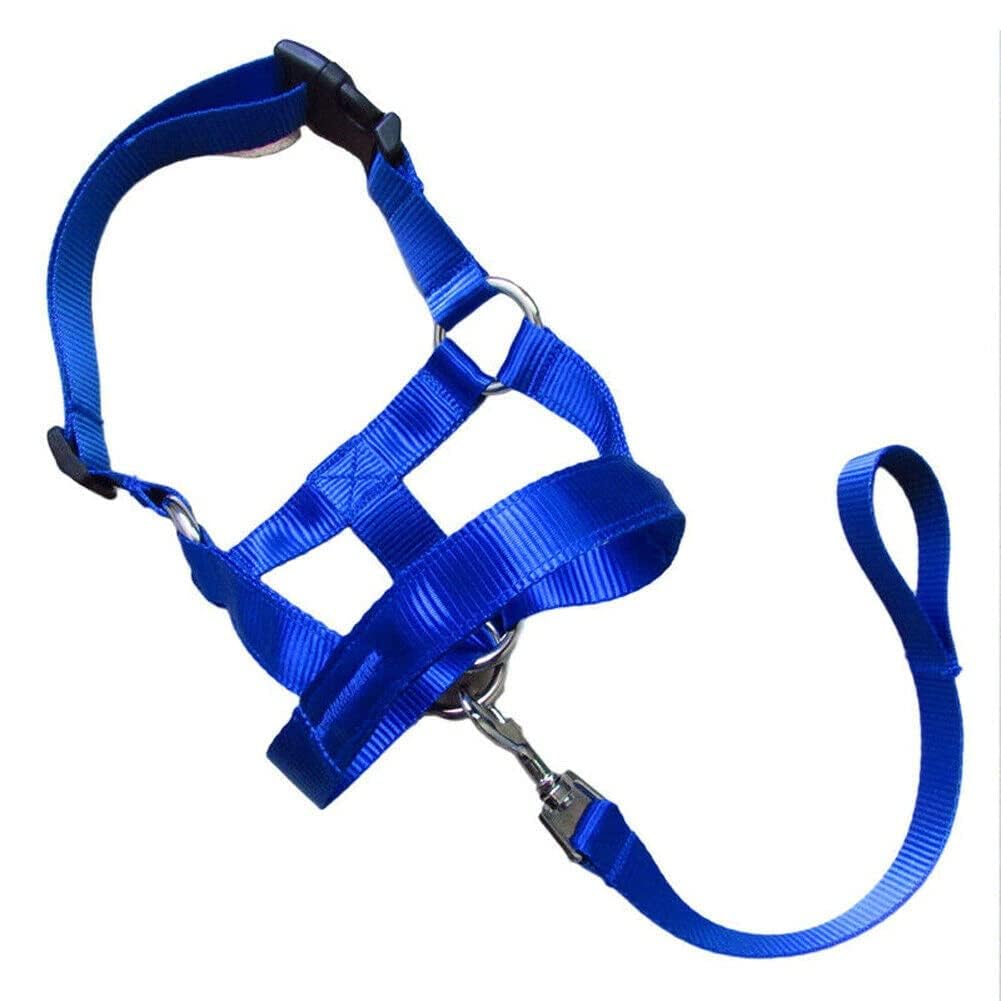 WellSale Pet Dog Head Collar Gentle Halter Leash Leader for Training Mouth Muzzle Adjustable (Blue, S) (B0DFCWGFN4) Amazon Price History, Amazon Price Tracker