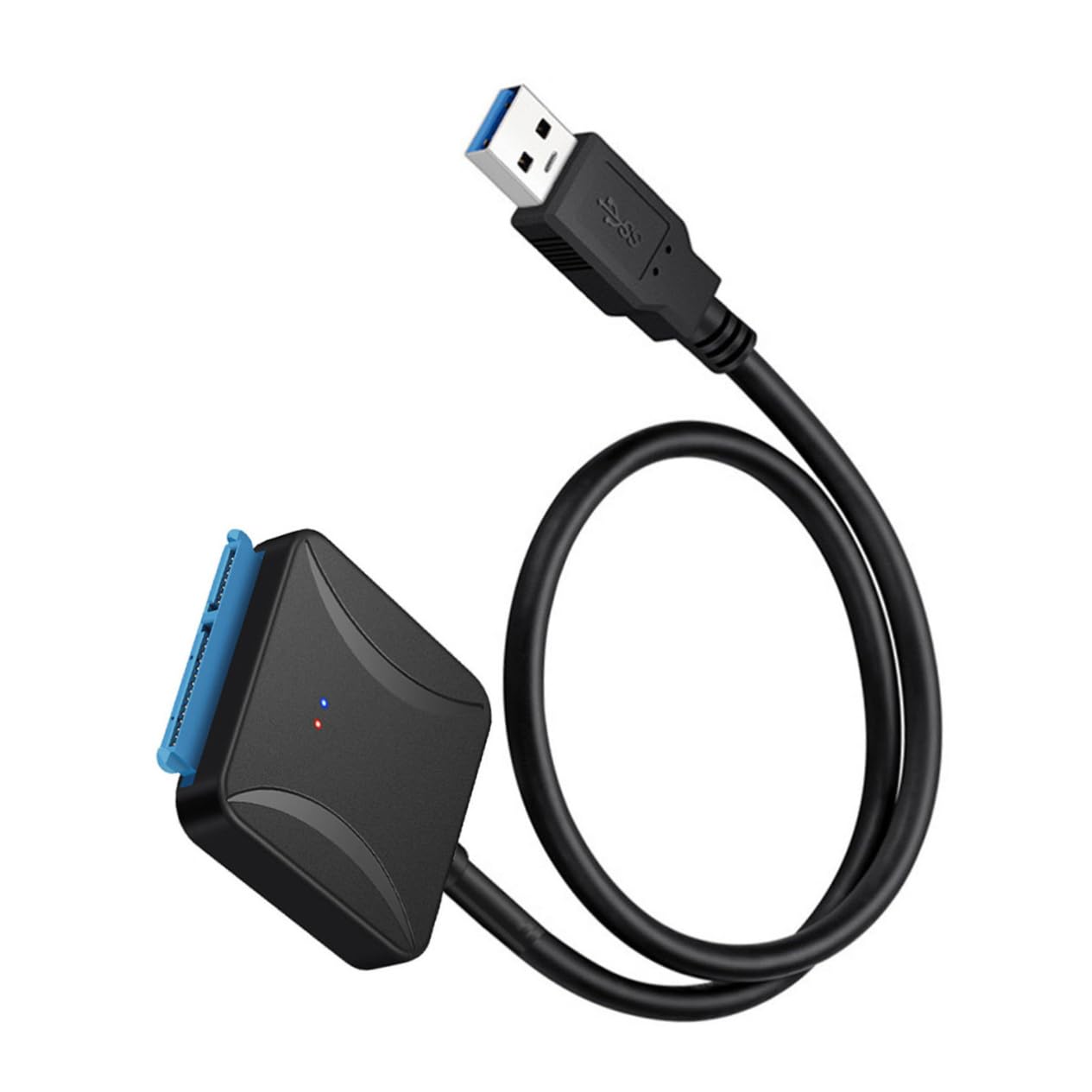 Hemobllo 3pezzi Cavo Convertitore Usb Per Hard Disk Esterno Adattatore Per Trasferimento Dati Veloce e Portatile Senza Necessità Di Involucro