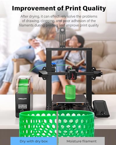 Secador para Filamento de Impresoras 3D: Calentamiento 360°, Anti Polvo y Humedad, Compatible con Filamentos 1.75 mm y 2.85 mm (PLA, PETG, ABS - Fernando Cortés Secador para Filamento de Impresoras 3D: Calentamiento 360°, Anti Polvo y Humedad, Compatible con Filamentos 1.75 mm y 2.85 mm (PLA, PETG, ABS - Fernando Cortés